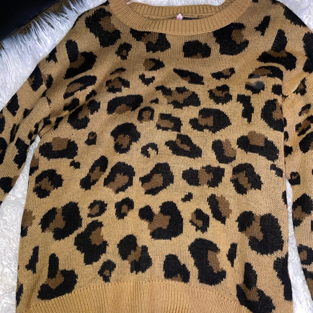 Leopard sweater - Picture 2 of 3